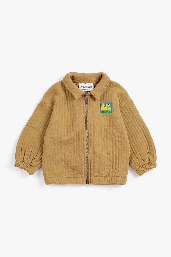 Bobo Choses çocuklar için pamuklu fermuarlı sweatshirt