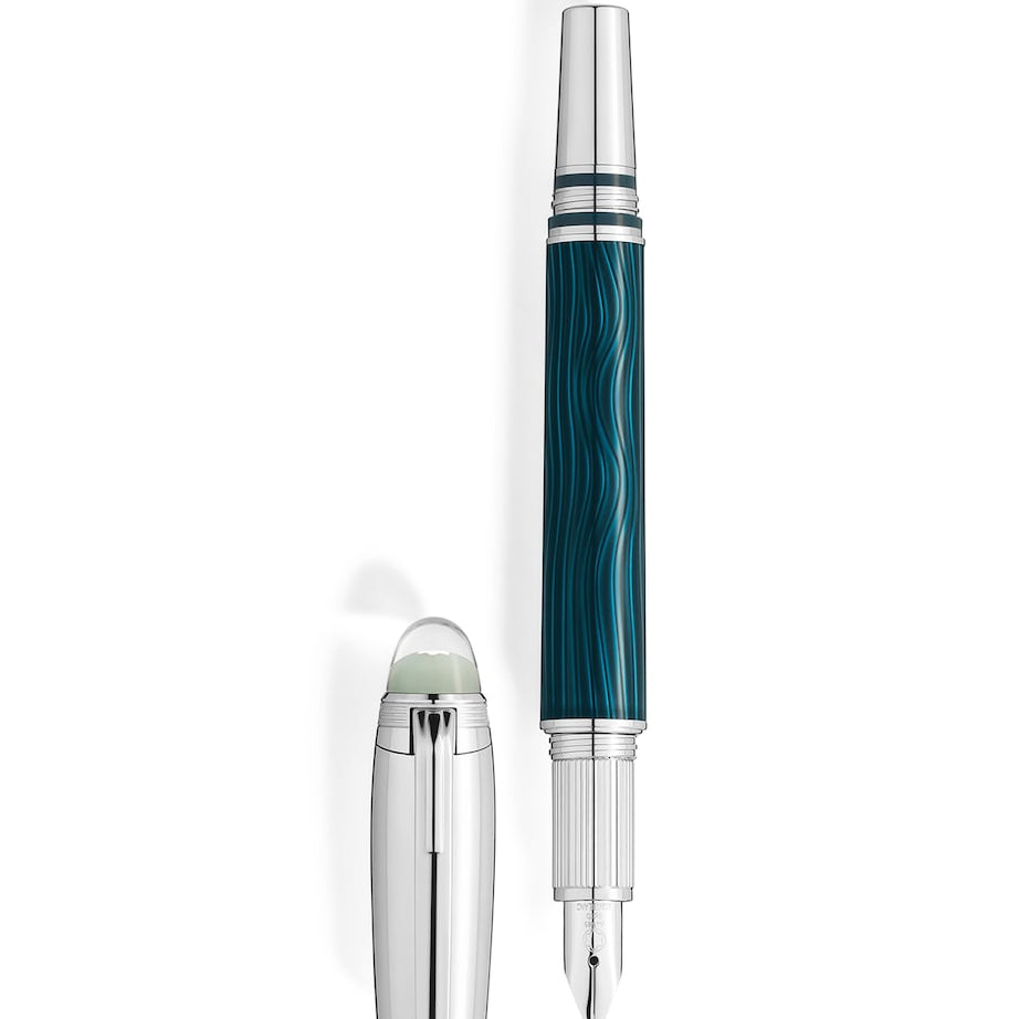 Platinum-Coated StarWalker PolarGreen Fountain Pen