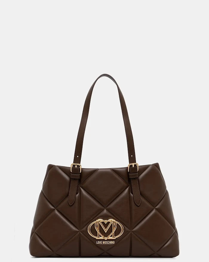 Love Moschino шопинг чанта дамска от имитация на кожа
