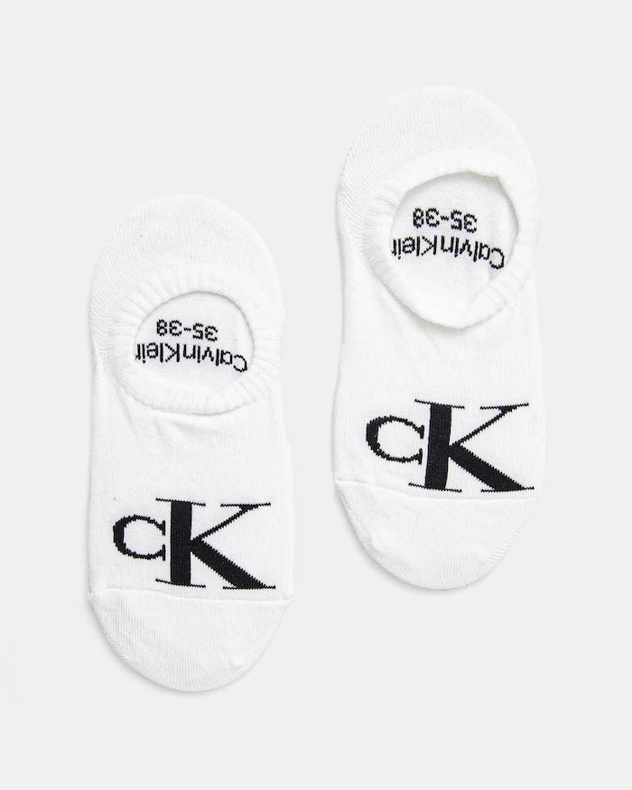 Calvin Klein Jeans kadın pamuklu çorap 2'li