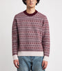 Eleventy Multi Wool Fair Isle Sweater