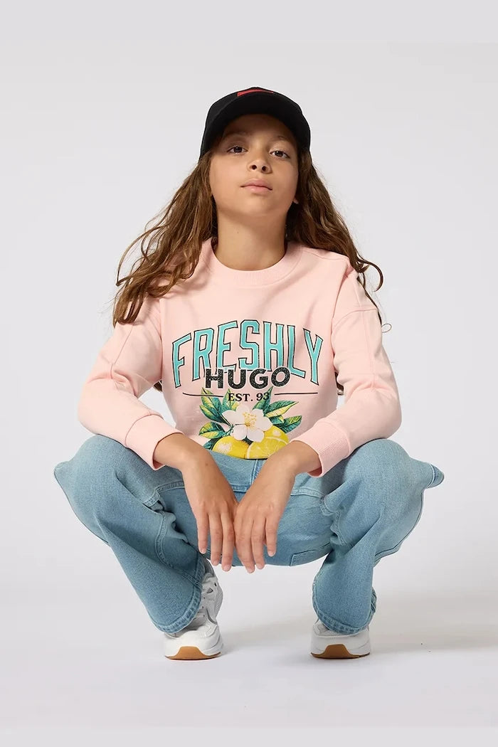 Детски суичър HUGO