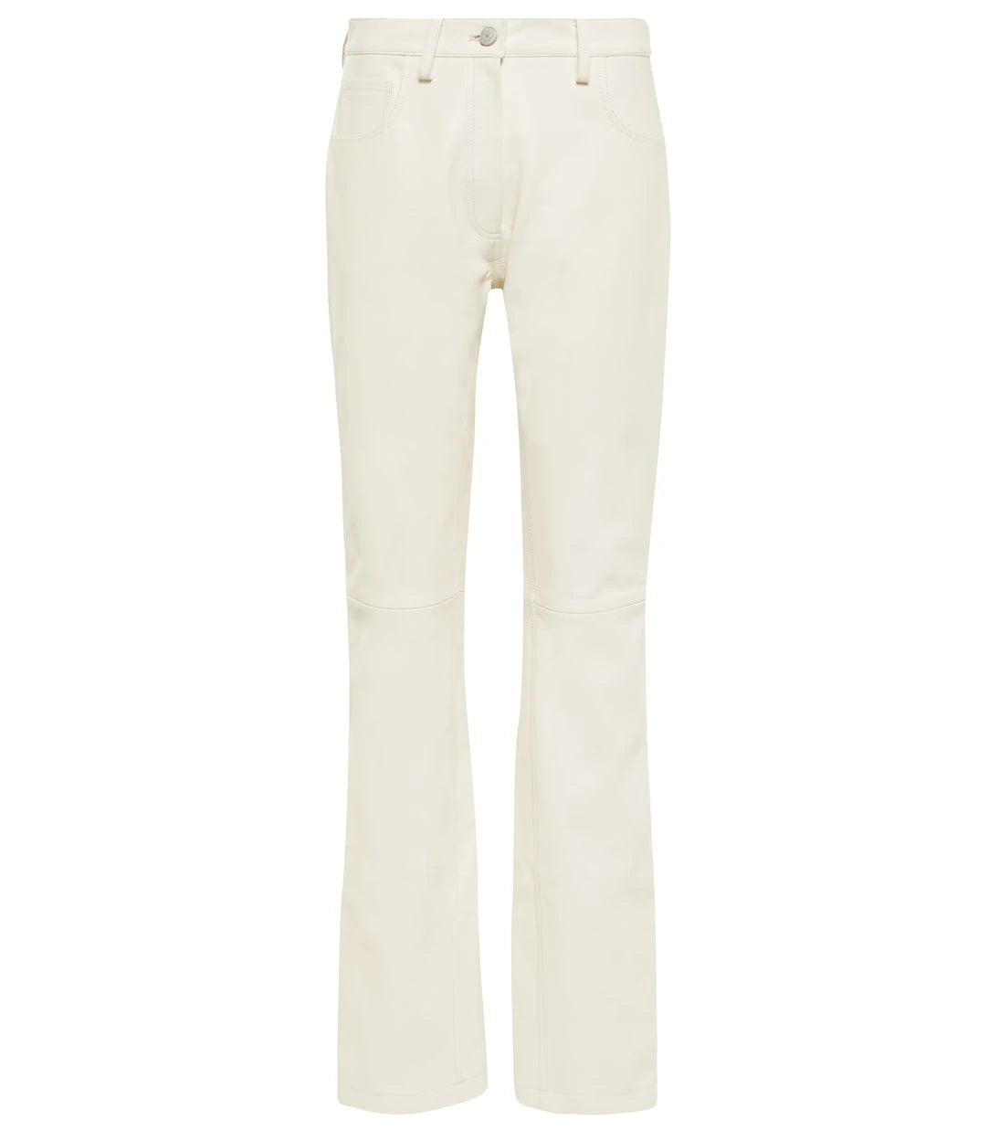 Magda Butrym - High-rise straight leather pants