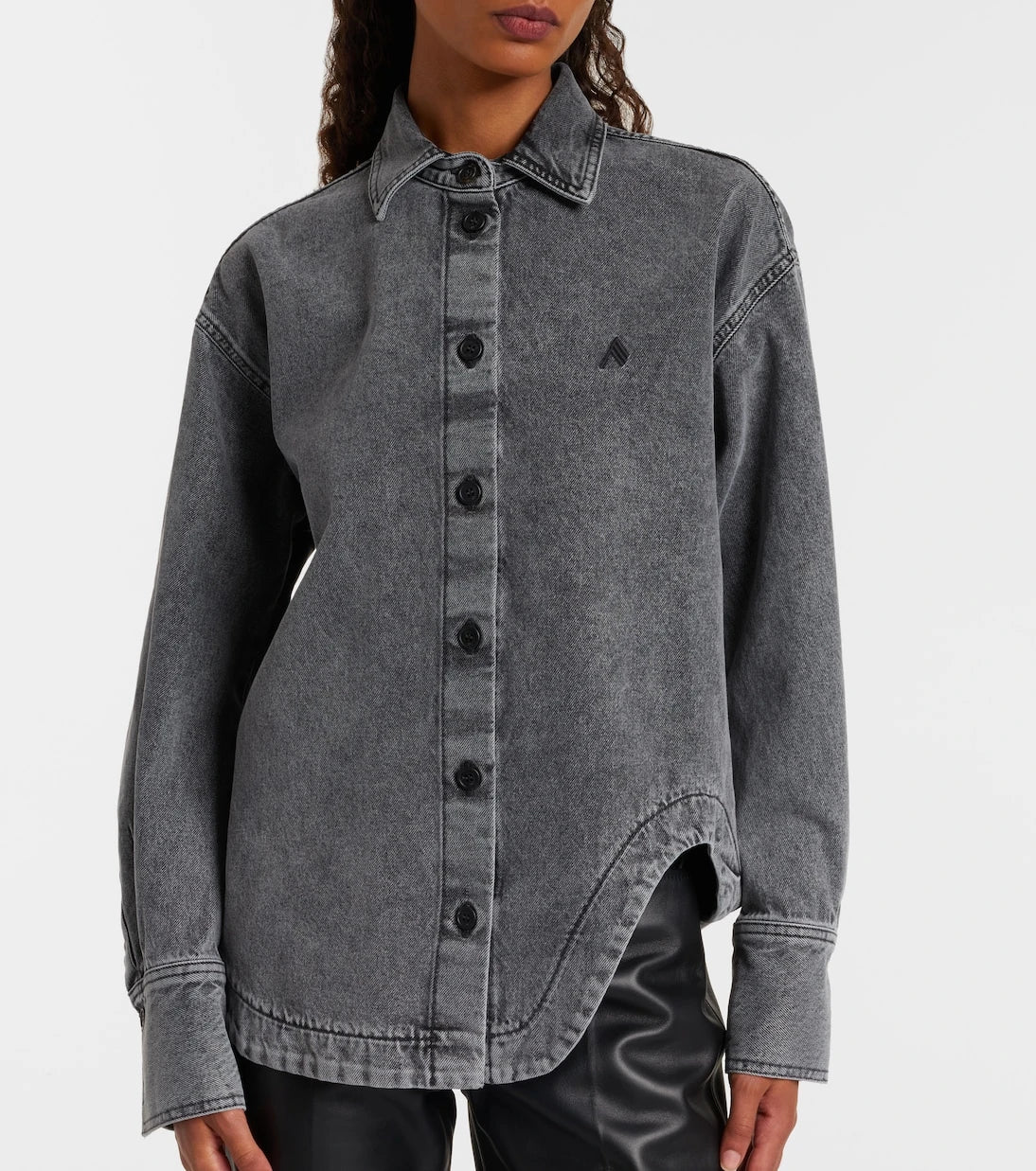 The Attico - Denim shirt