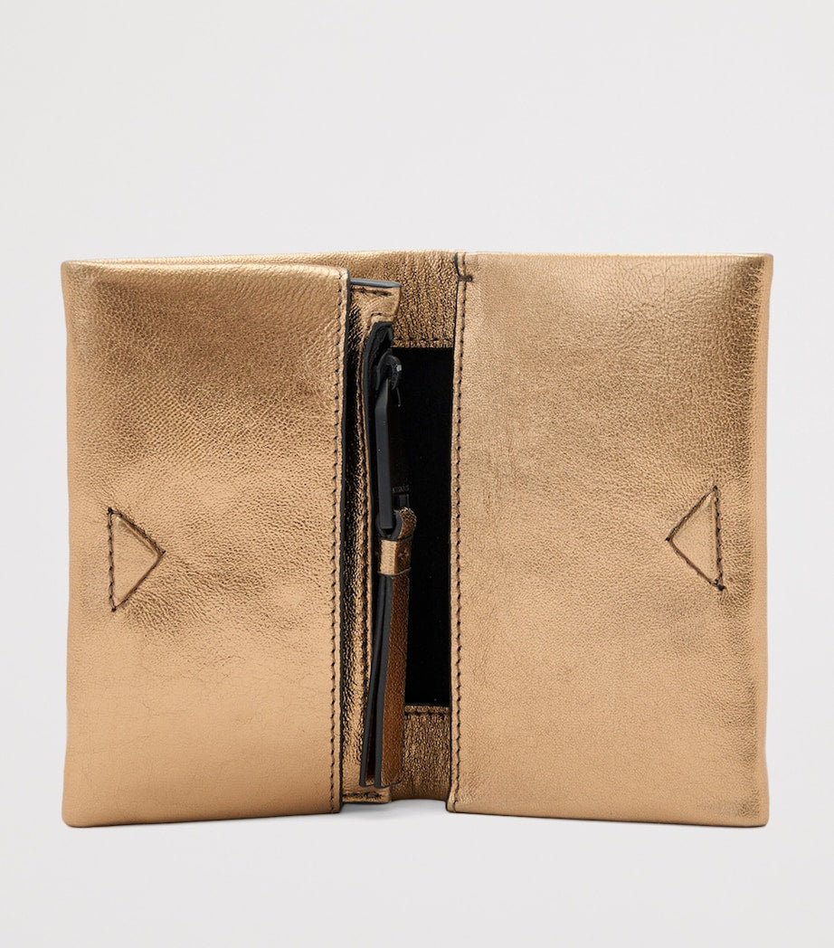 Metallic Leather Harluna Wallet