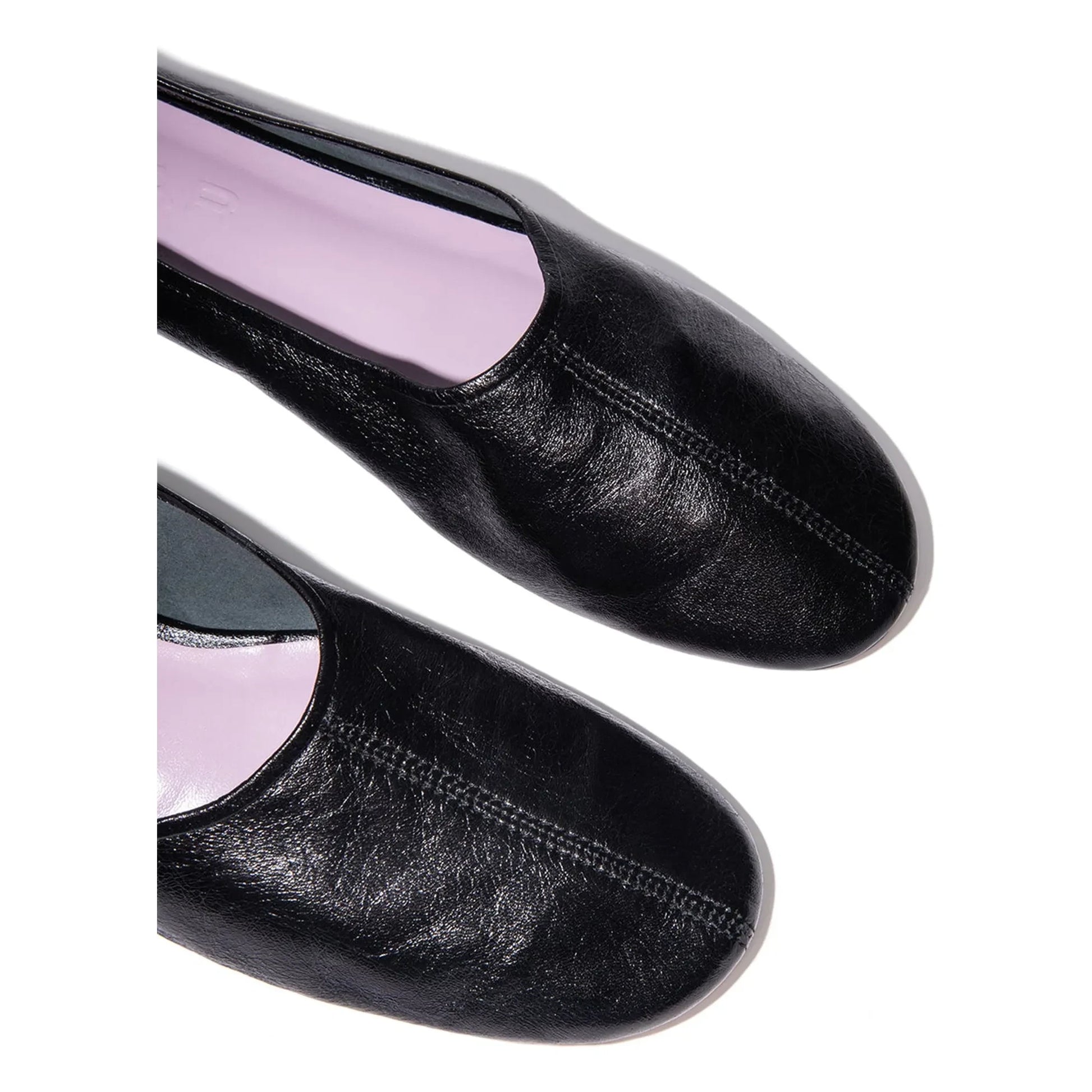 BY FAR - Prudence ballerinas | Black