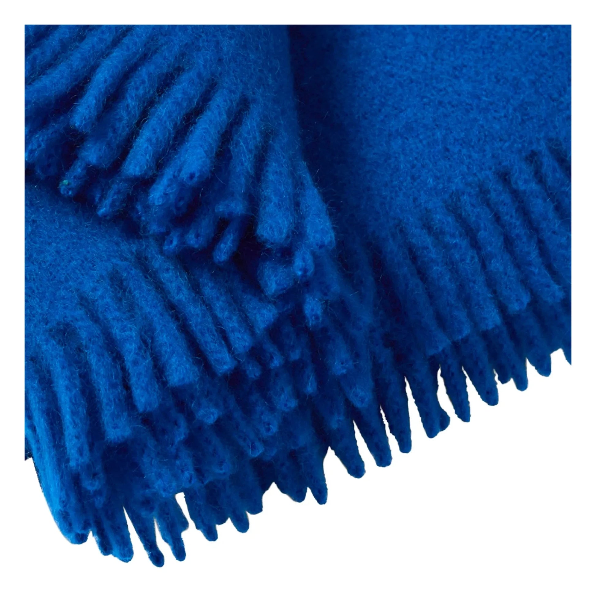 Suite 702 - Cloud mohair throw | Cobalt