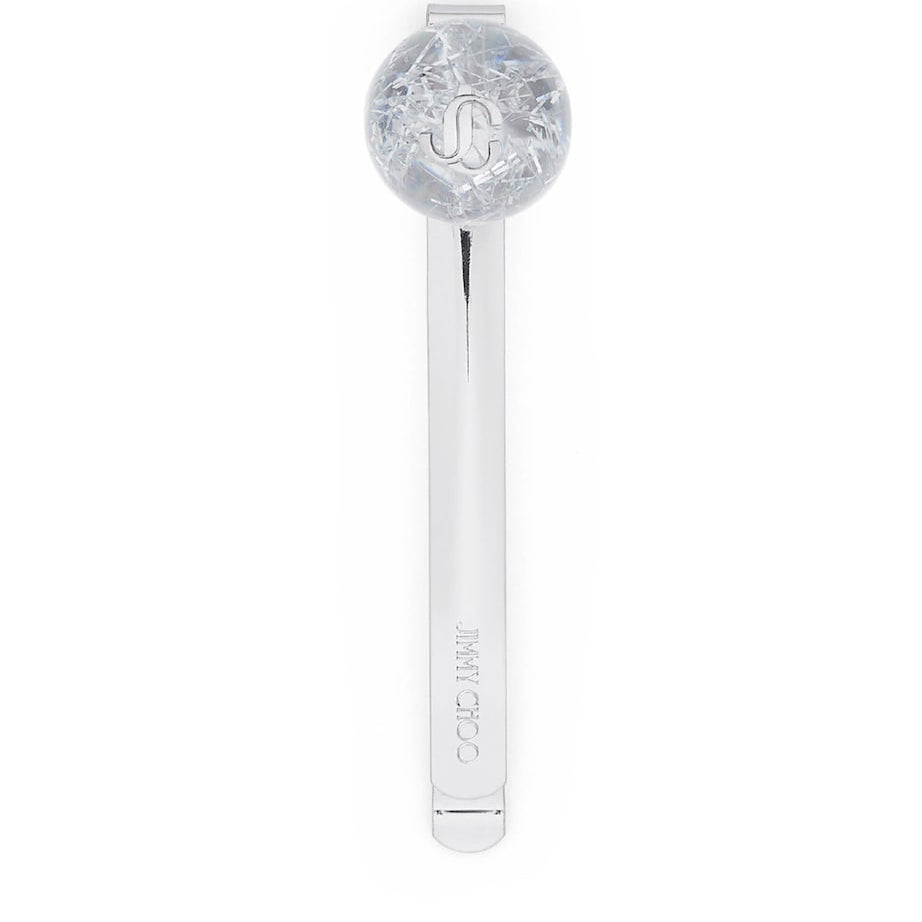 Jimmy Choo Silver Crystal-Embellished Hair Slide