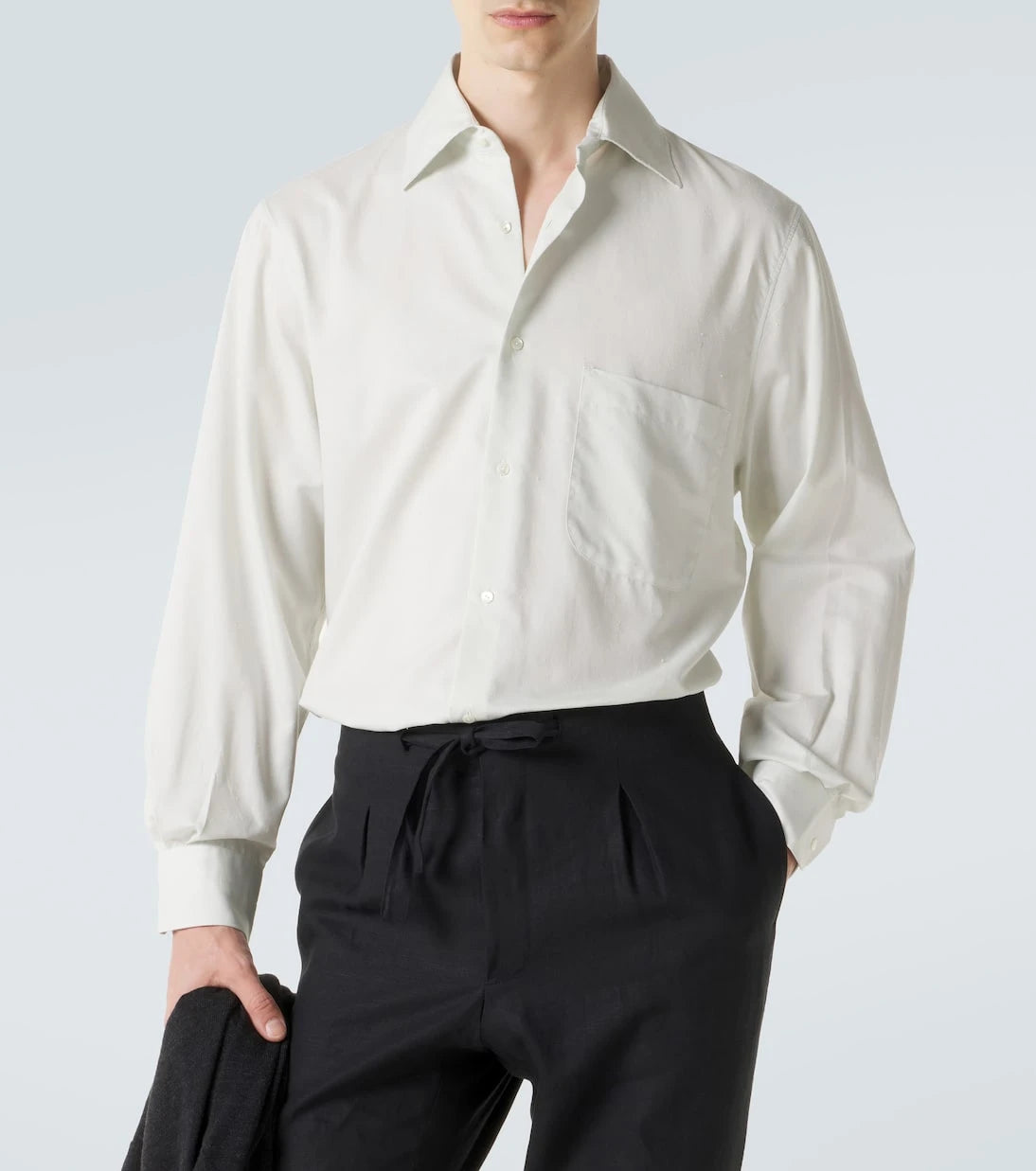 Stòffa - Cotton and silk shirt