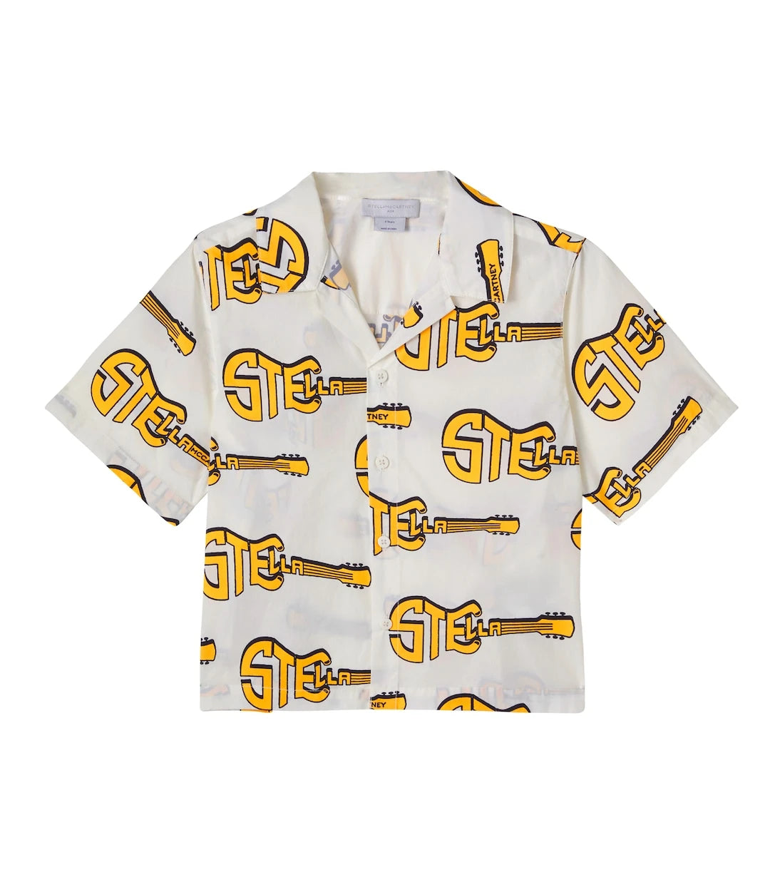 Stella McCartney Kids - Logo printed cotton shirt