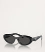 Prada Black Acetate 0PR 26ZS Sunglasses