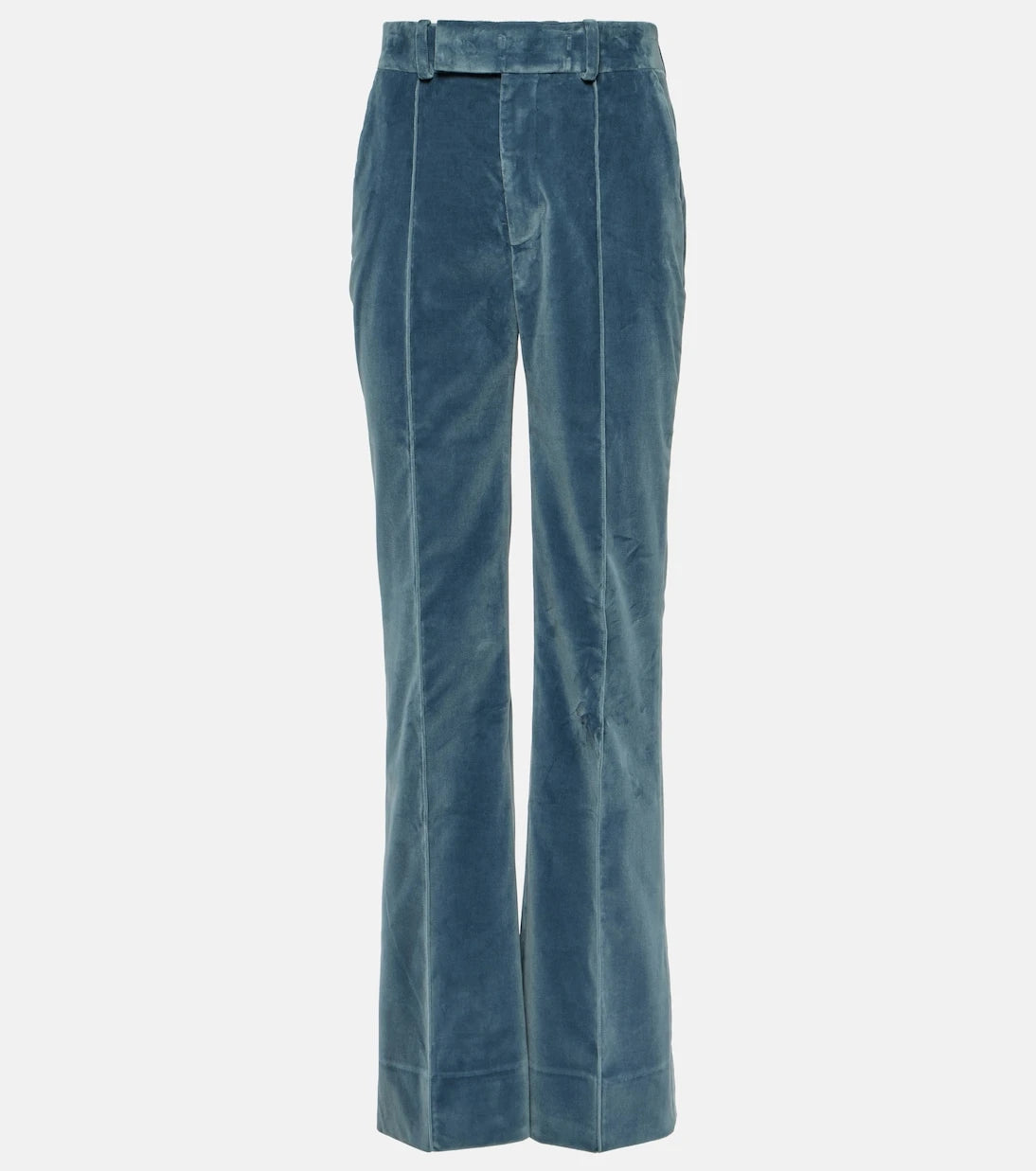 Frame - The Slim Stacked velvet pants