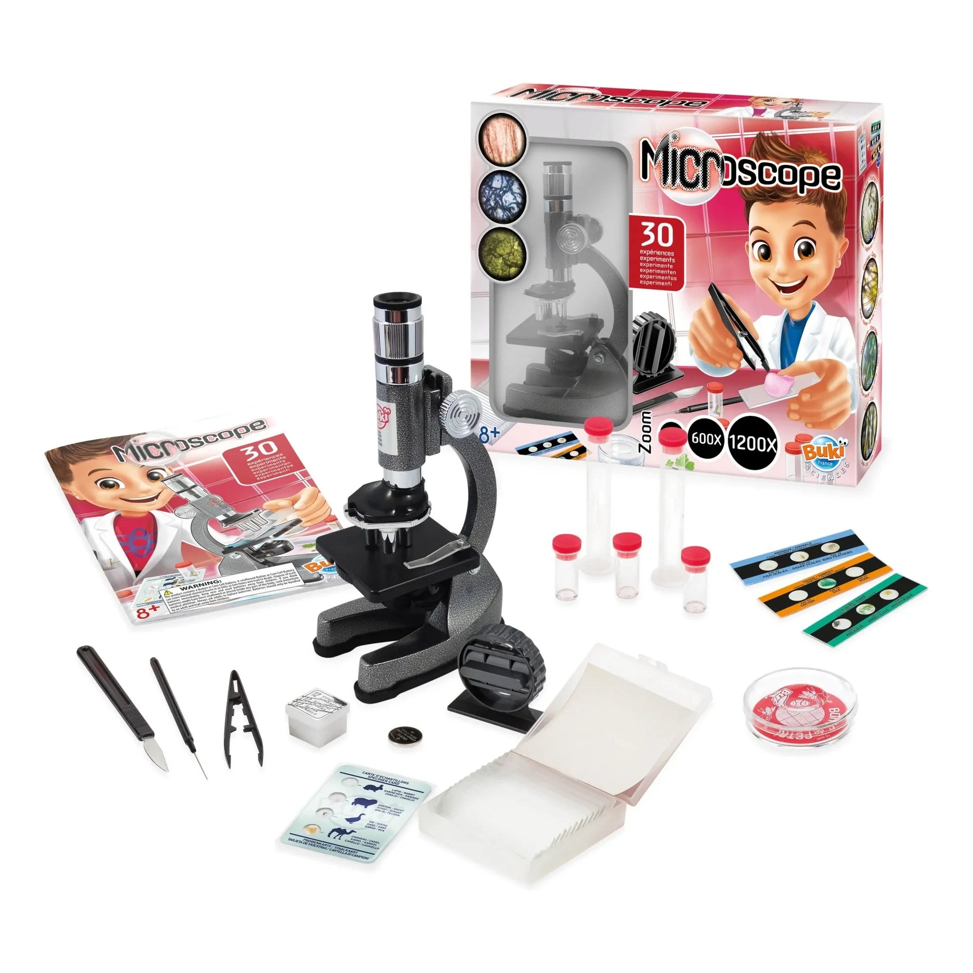 Buki - Microscope - 30 experiments
