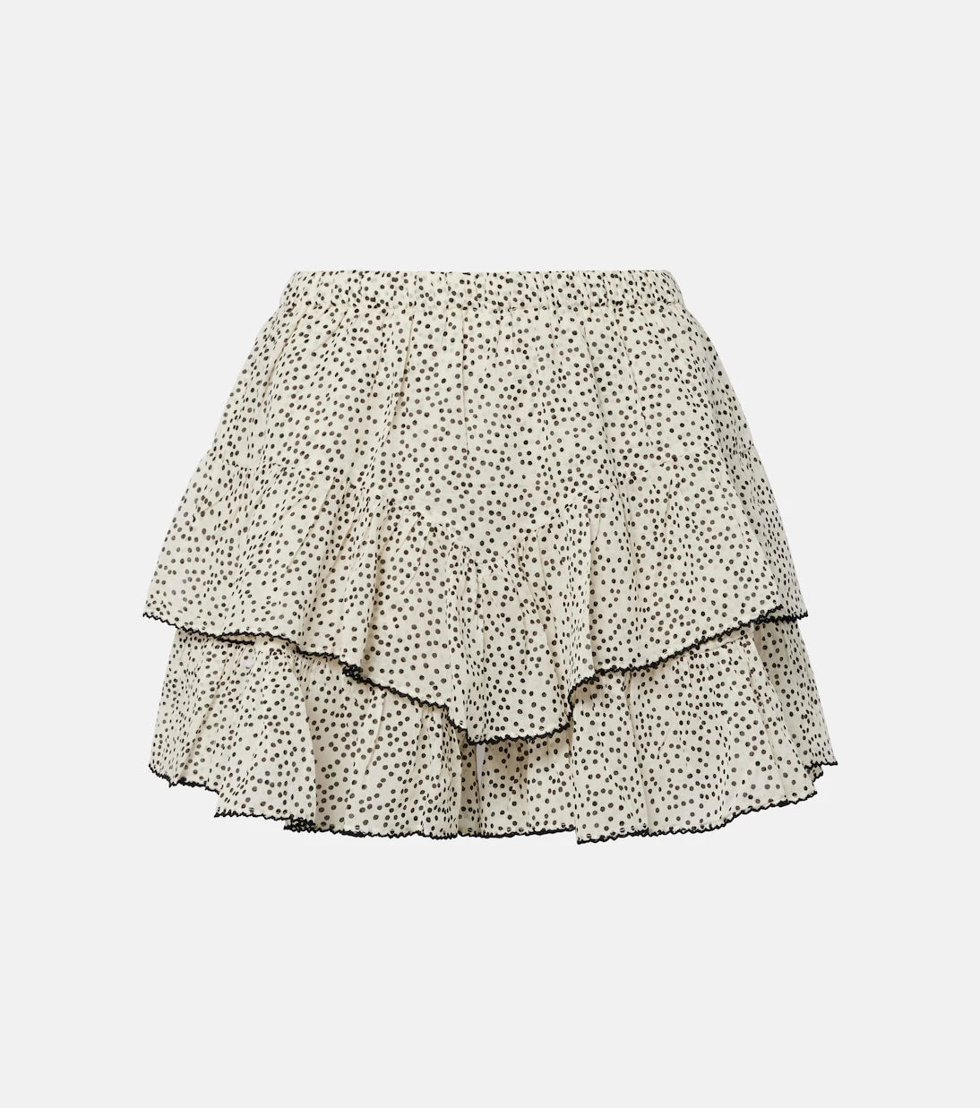 Marant Etoile - Jocadia ruffled cotton shorts