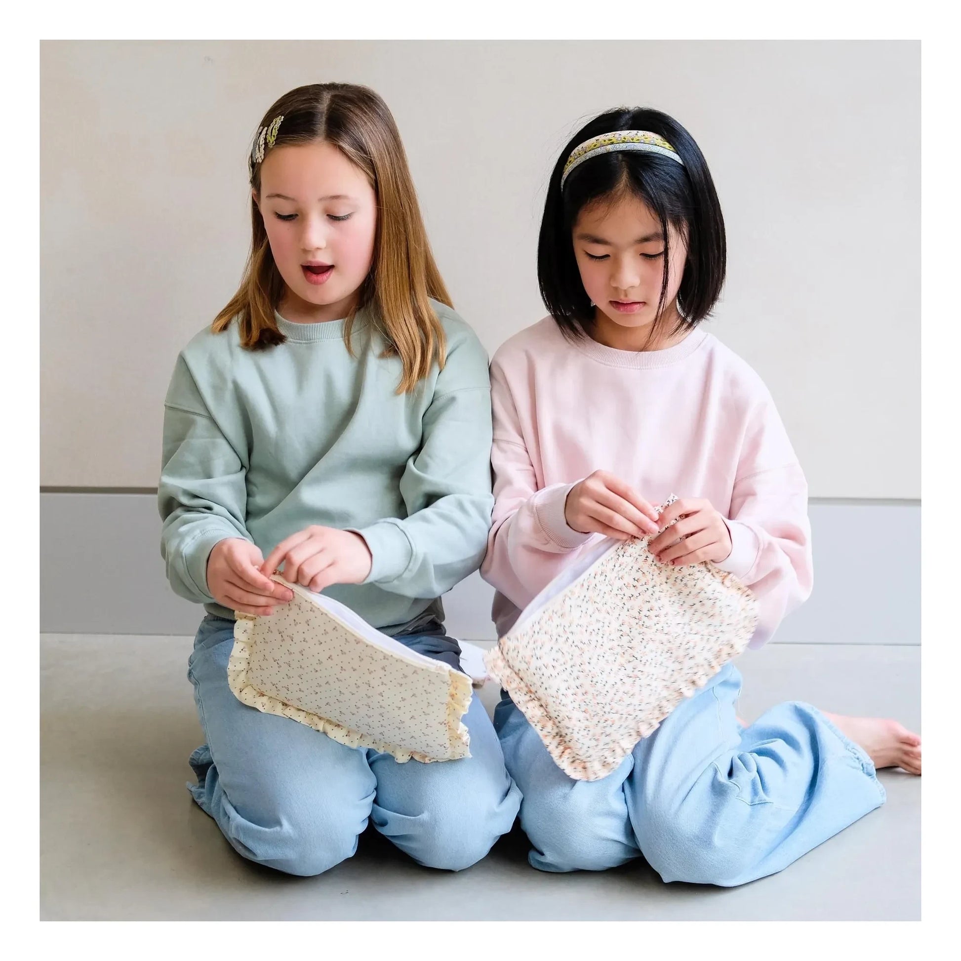 Mimi & Lula - Cerise clutch bag | Cream