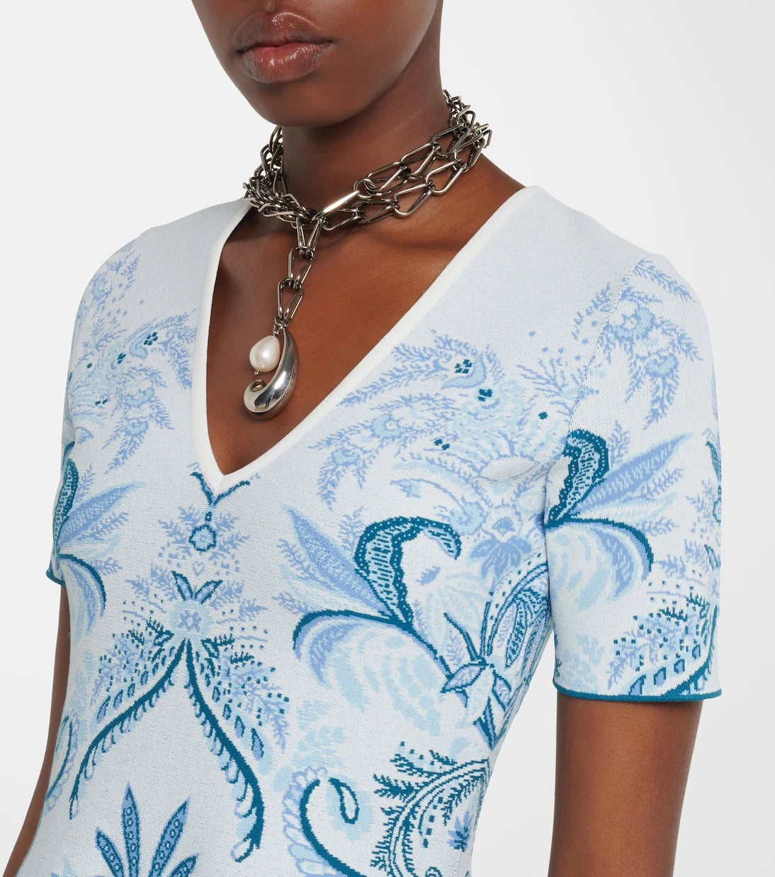 Etro - Floral minidress
