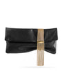 Jimmy Choo Multi Zandra Biker Leather Clutch Bag