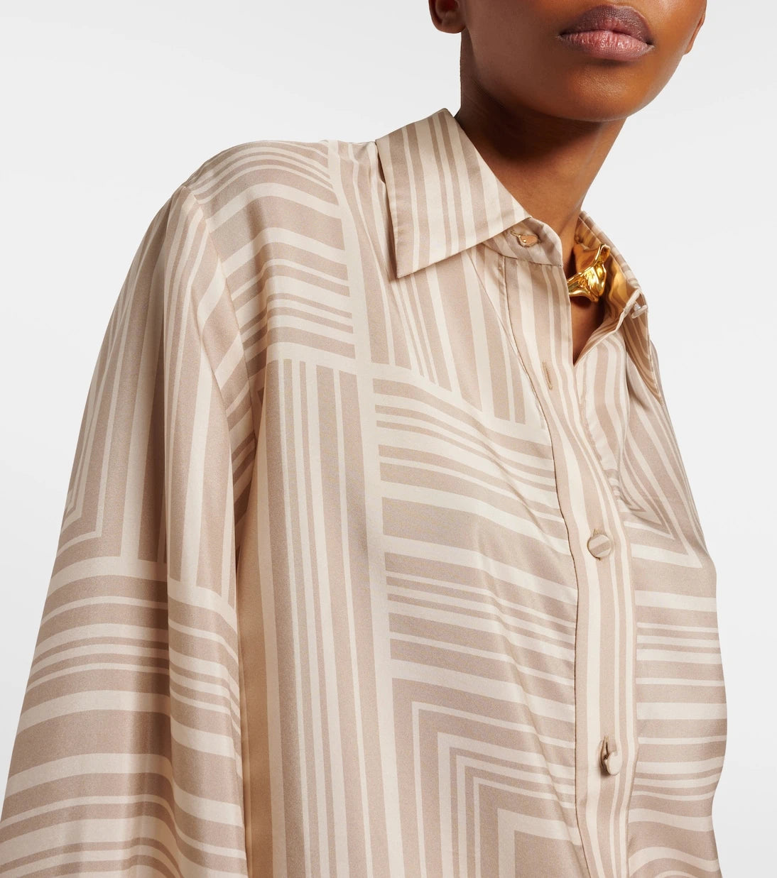 Joseph - Atlan printed silk shirt