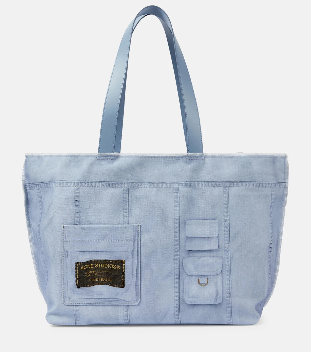 Acne Studios - Midsummer Large cotton canvas tote bag