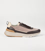 Suede-Calfskin Runner Sneaker