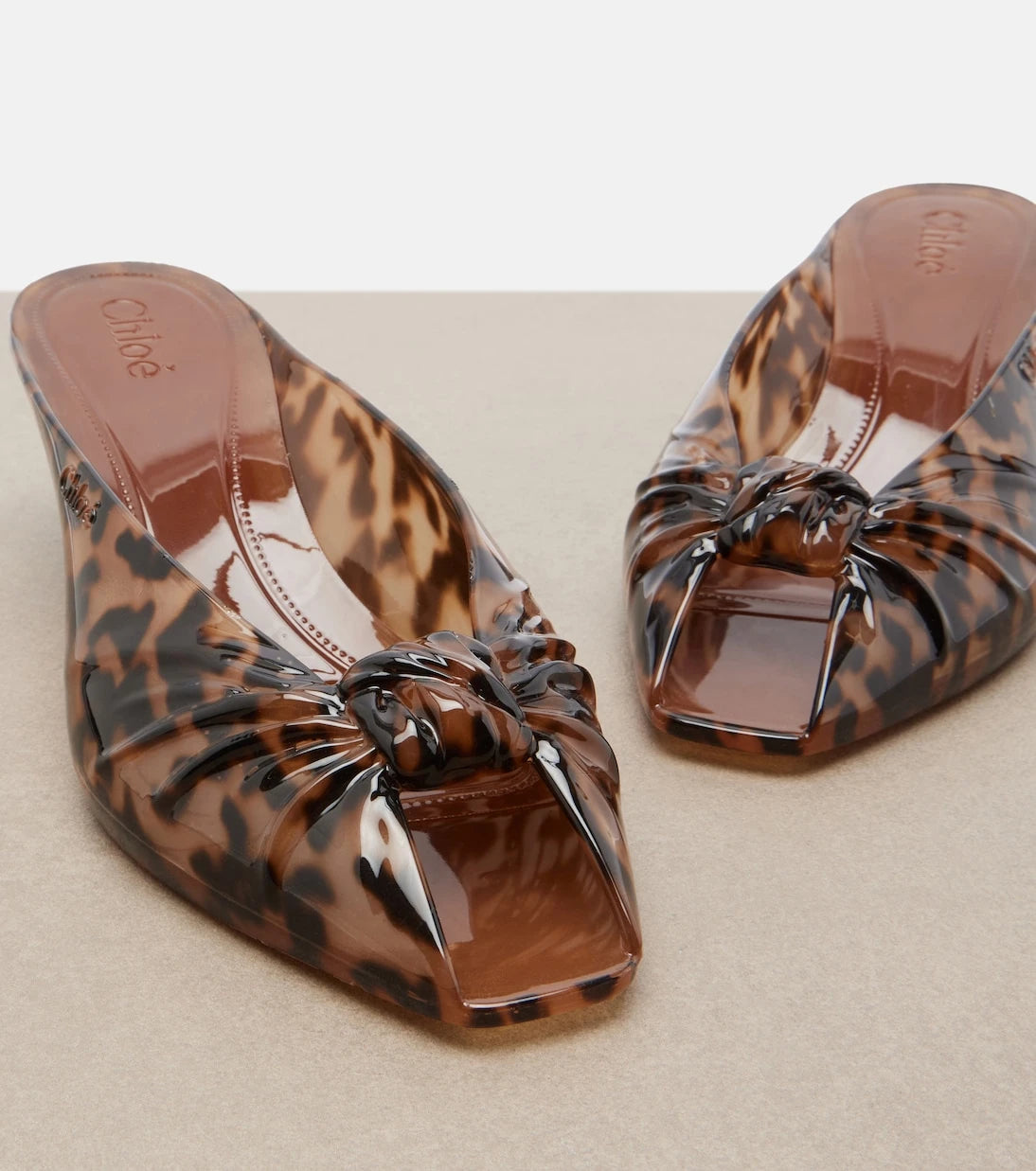 Chloé - Chloé Jelly TPU mules