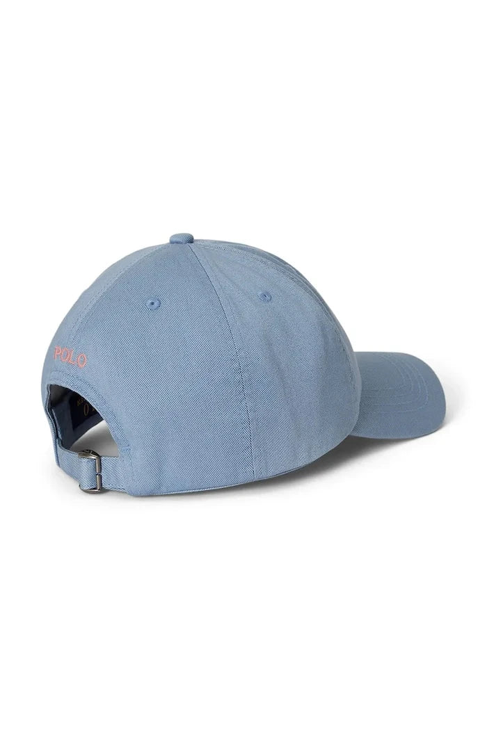 Детска памучна шапка с козирка Polo Ralph Lauren