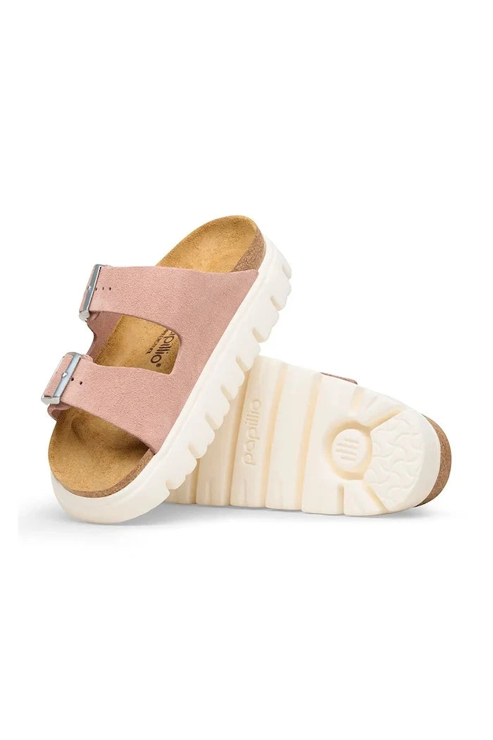 Birkenstock Kadın Süet Terlik Arizona Chunky Birkenstock x Papillio