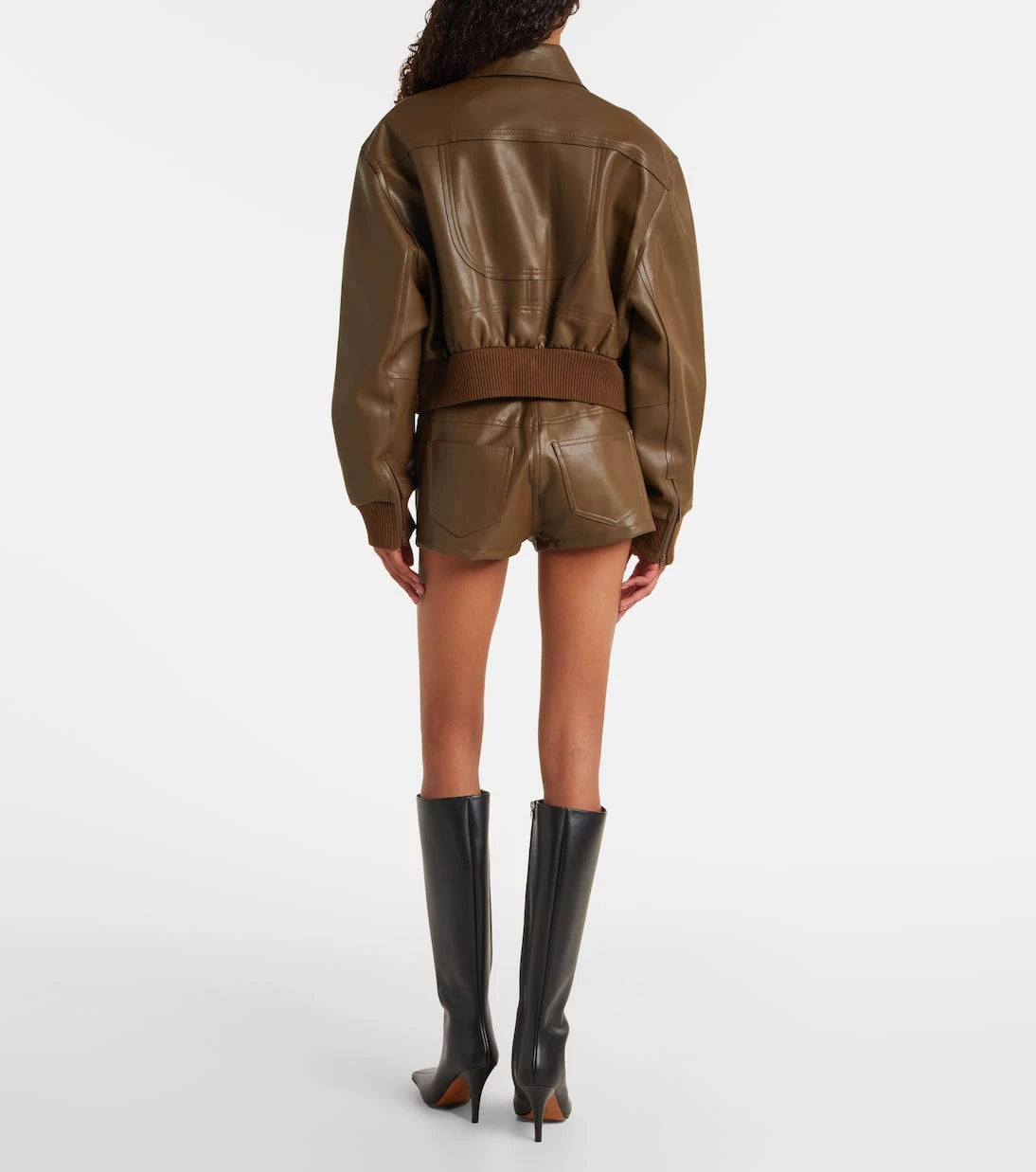 Norma Kamali - Cropped blouson