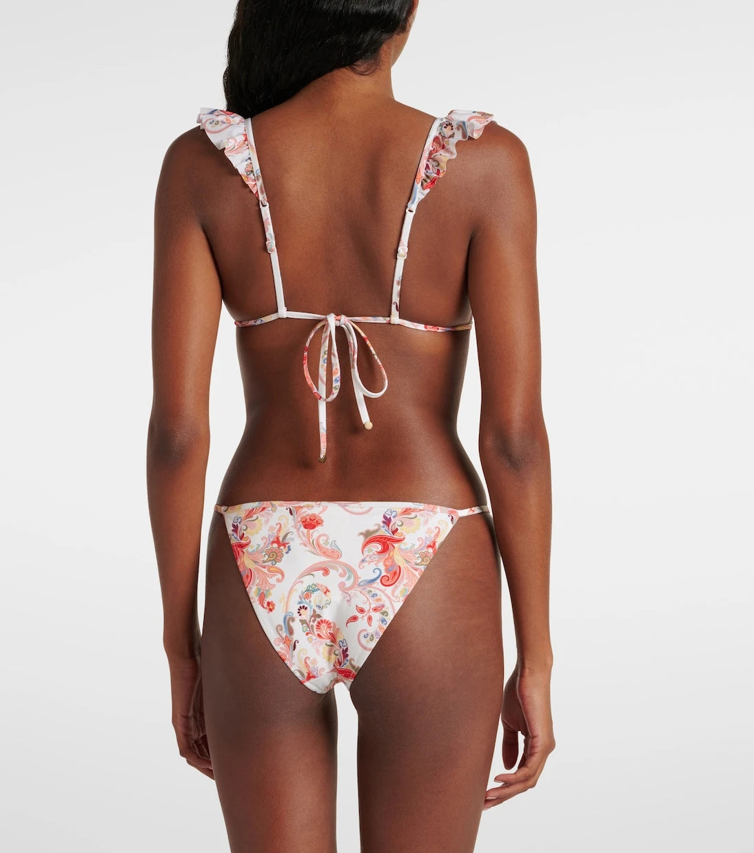 Etro - Paisley ruffled bikini