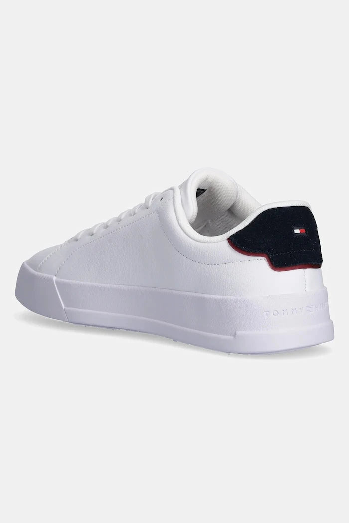 Tommy Hilfiger TH COURT LTH DETAIL Erkek Deri Spor Ayakkabı