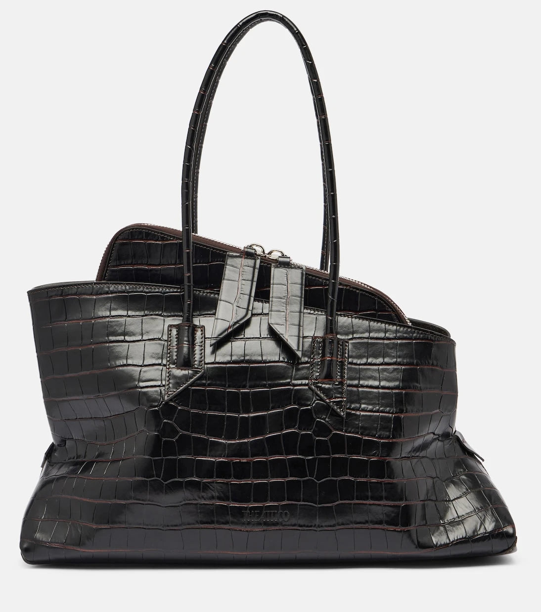The Attico - La Passeggiata Medium leather tote