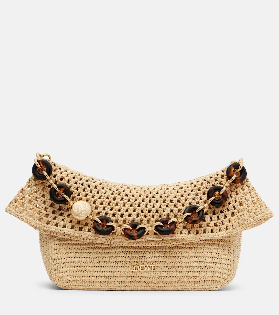 Loewe - حقيبة كتف متوسطة "أولا" من مجموعة "بولاز إيبيزا"