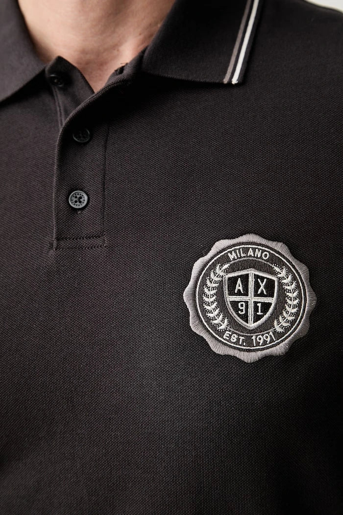 Armani Exchange Pamuklu Erkek Polo Tişört