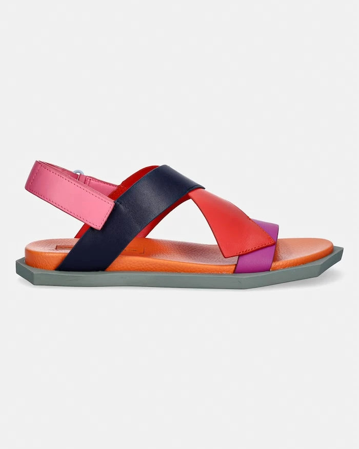 United Nude Сандали на плоски токчета женски кожени Poly Straps Lo Unisex-L