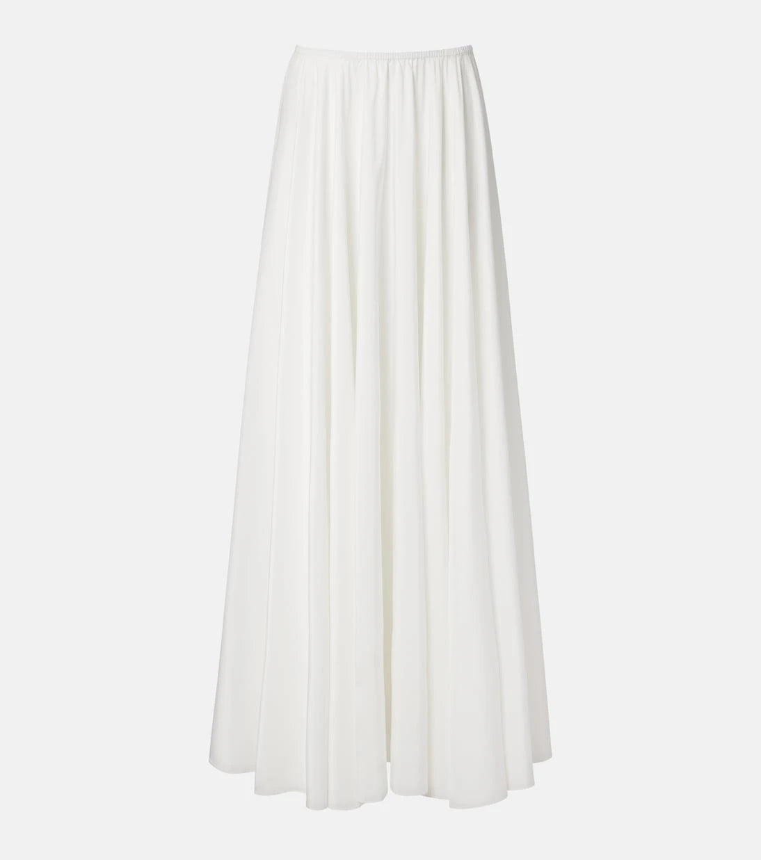 Norma Kamali - Pleated jersey maxi skirt