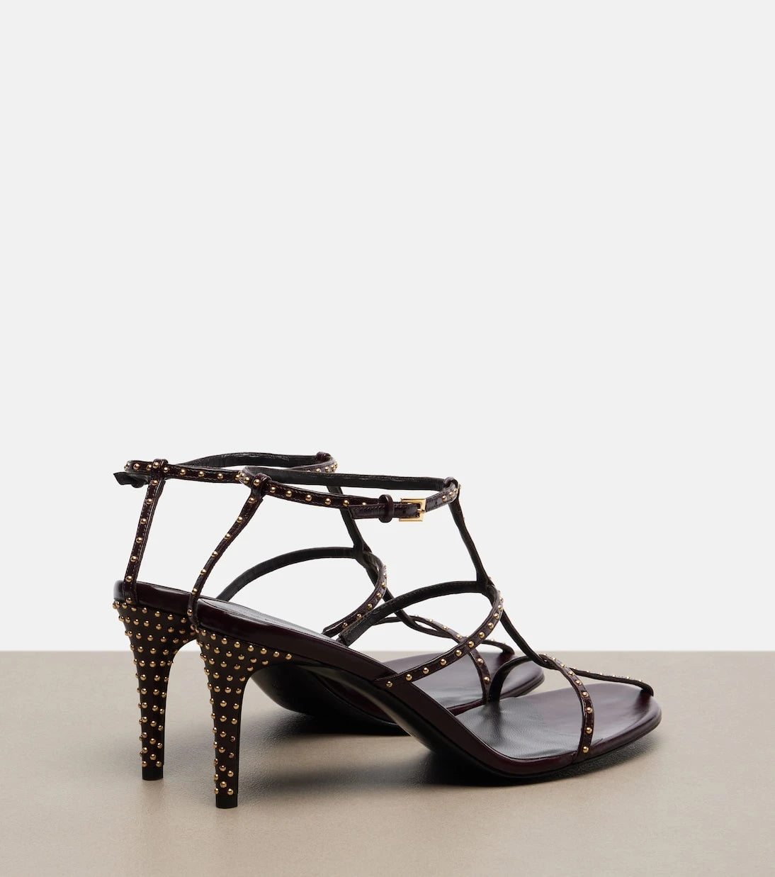 Khaite - Cage studded leather sandals