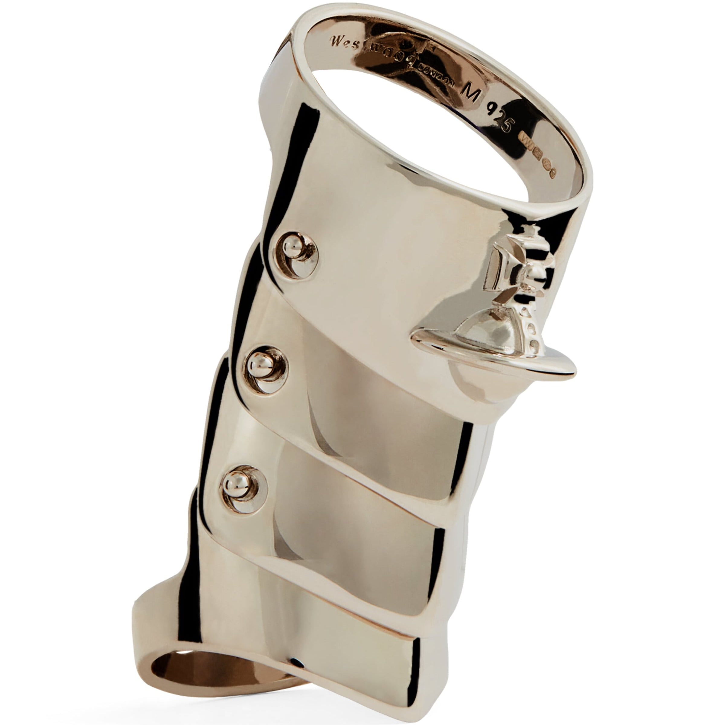 Sterling Silver Armour Ring