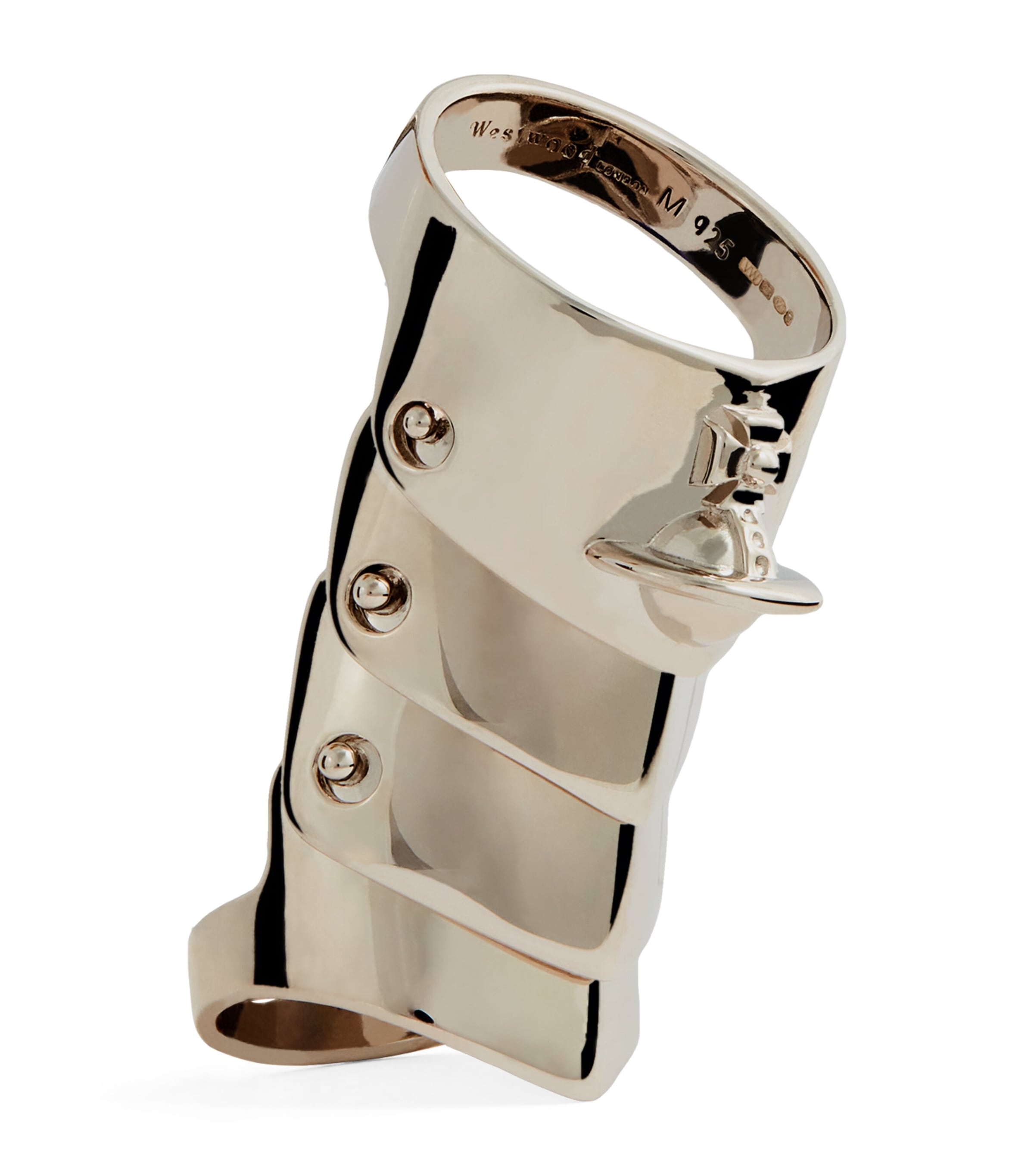 Sterling Silver Armour Ring