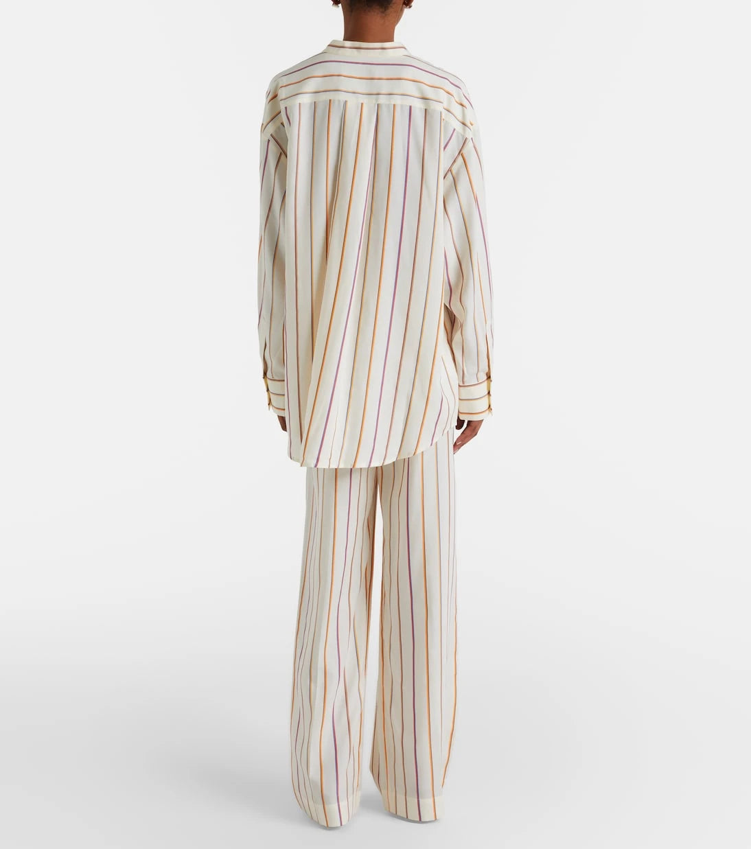 Asceno - Aria striped straight pants