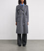 Wool-Blend Double-Faced Coat