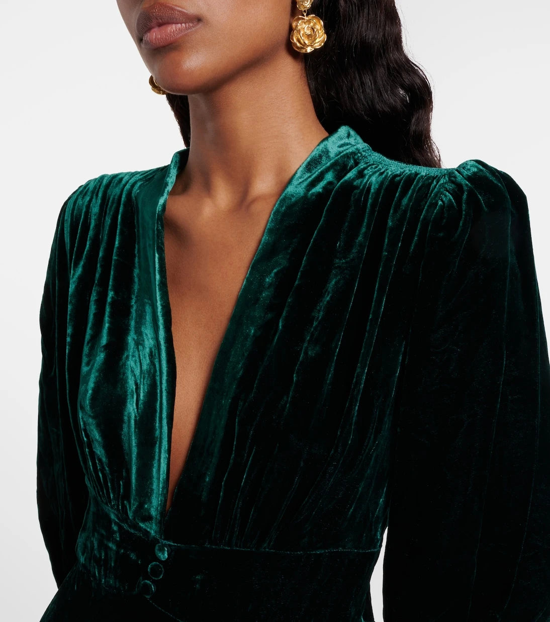 Rixo - Emory velvet gown