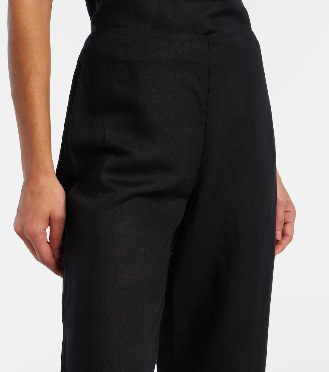 Staud - Piha linen-blend flared pants