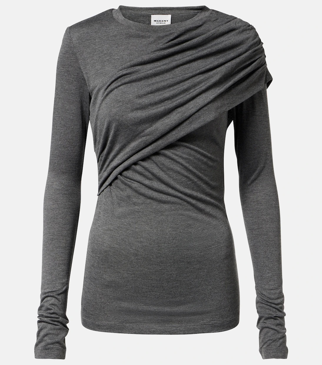 Marant Etoile - Dressi draped jersey top