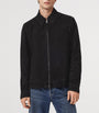 Black Suede Rhone Jacket