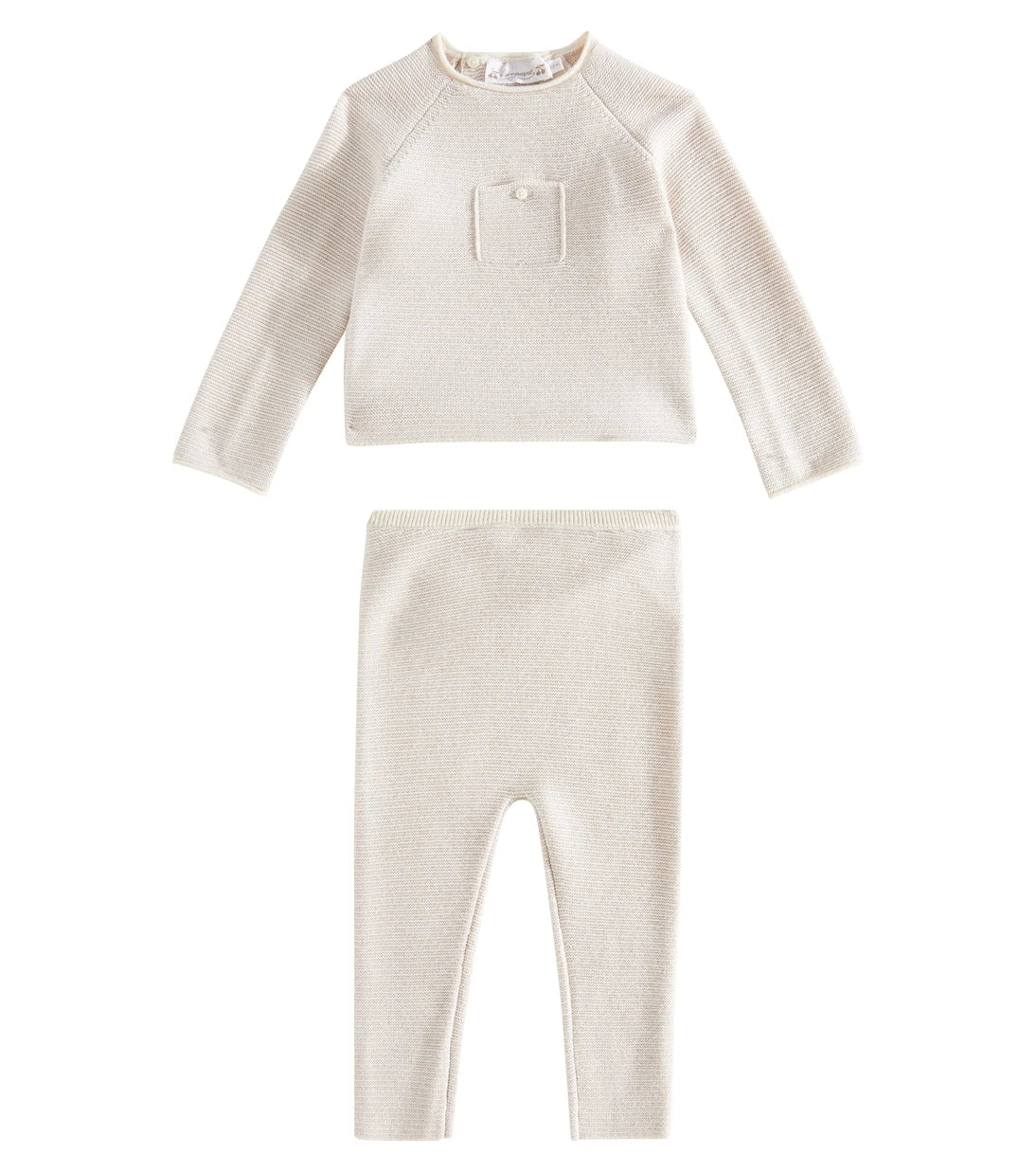 Bonpoint - Baby wool and cotton set