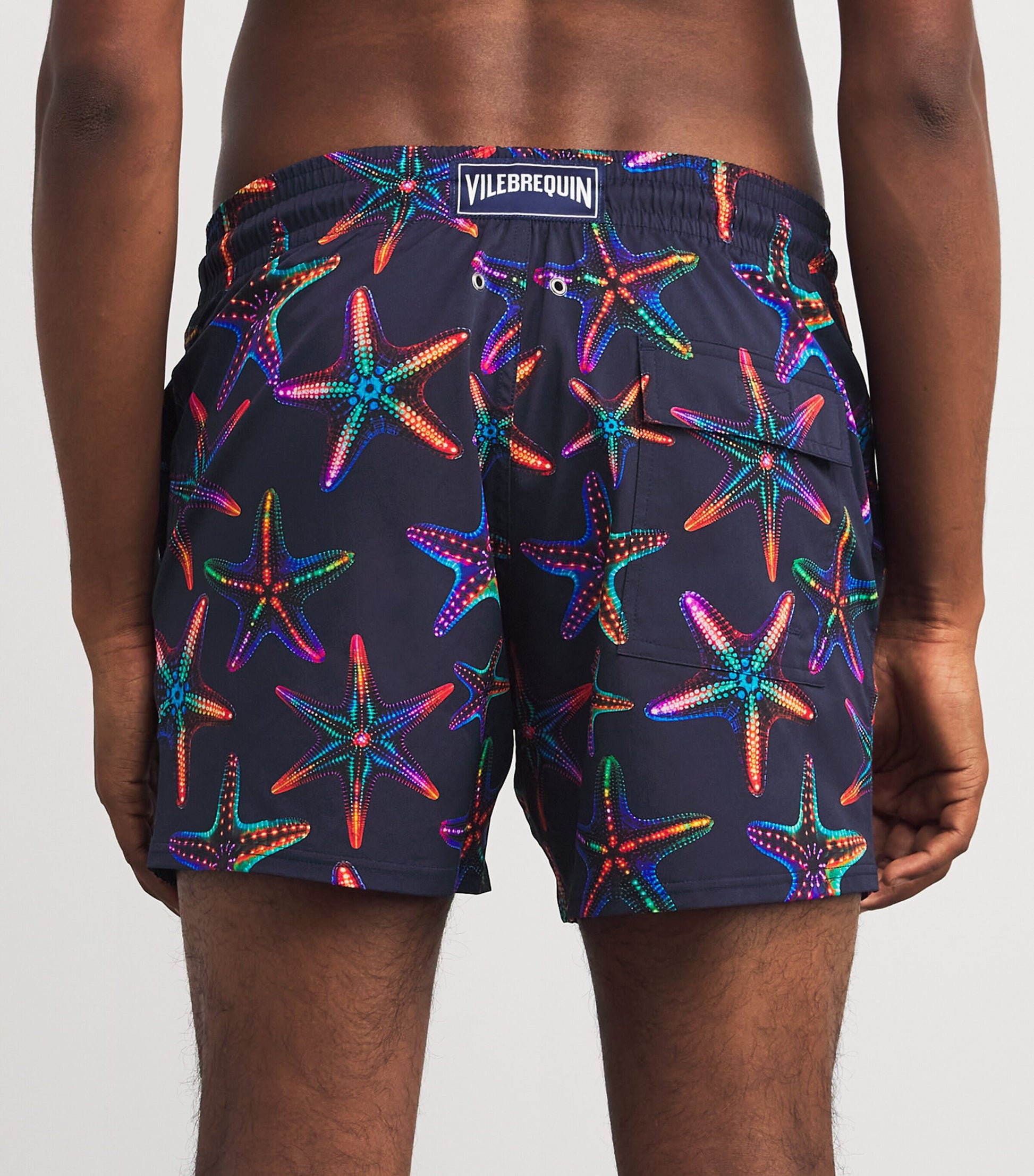 Disco Starfish Print Moorise Swim Shorts