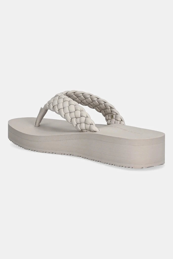Джапанки Tommy Hilfiger TH WEDGE CORNROW BEACH SANDAL