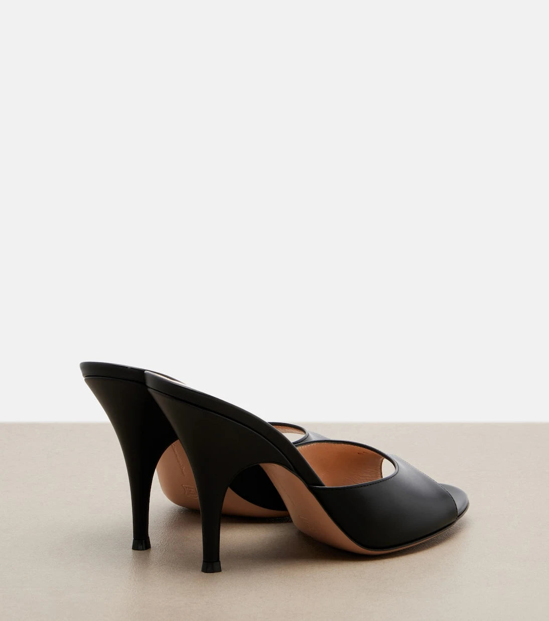 Gianvito Rossi - Sofia leather mules