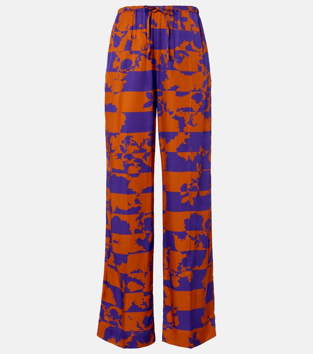 Dries Van Noten - Printed wide-leg pants