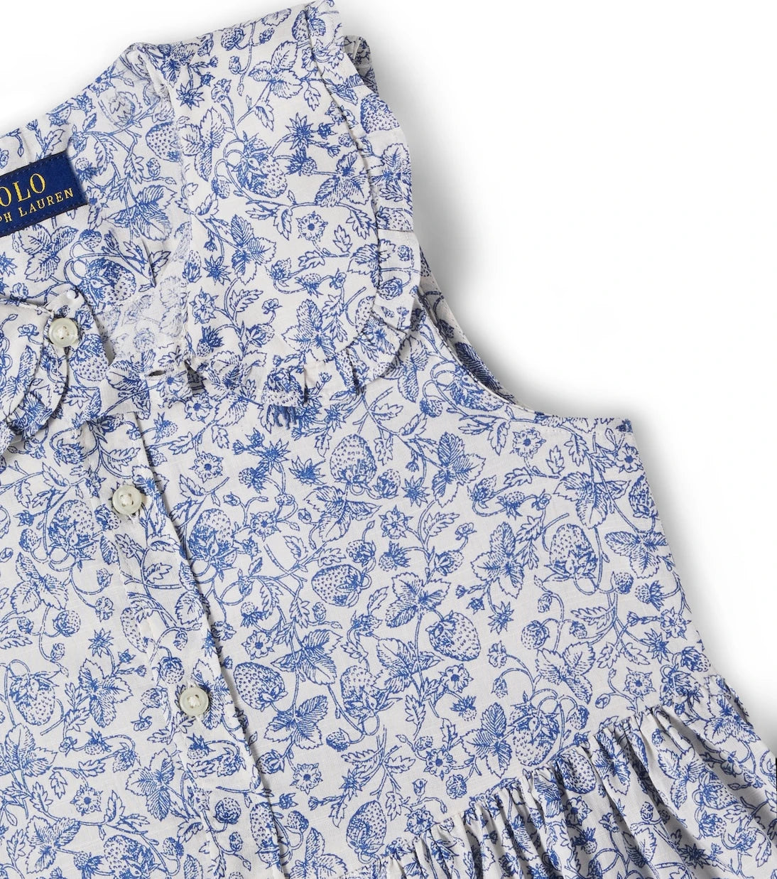 Polo Ralph Lauren Kids - Printed cotton dress